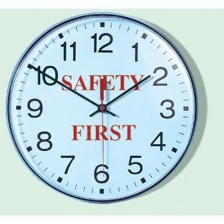 ACCUFORM SAFETY MESSAGE WALL CLOCKS SAFETY PCM212 PCM212